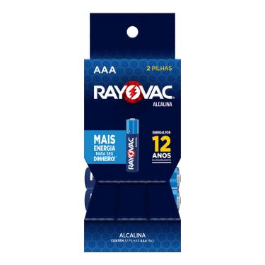 Imagem de Pilha Alcalina AAA Tubo com 32 Unidades RAYOVAC