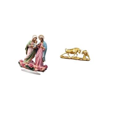 Imagem de Vaveren Decoração de Mesa em Acrílico 2D, Faça Você Mesmo, Presente Exclusivo, Enfeite de Mesa, Decoração para Casa, Canto de Férias, Lareira, Estatueta de To