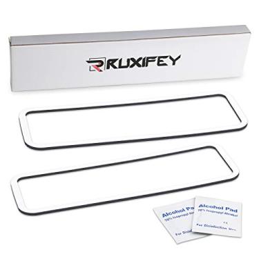 Imagem de RUXIFEY Vedação de vedação de luz de freio de 3º terço adesivo de um lado compatível com Ford F150 2004 a 2008, 2007 a 2010 Explorer Sport Trac Lâmpada de parada de montagem alta, 2ª geração