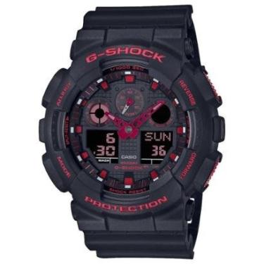 Imagem de Relógio Casio G-Shock Masculino GA-100BNR-1ADR Ignite Red-Masculino