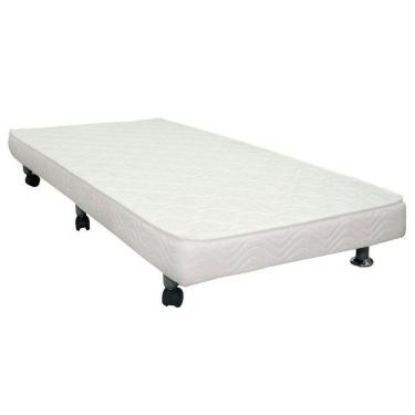 Imagem de Cama Box Base C/auxiliar Solteiro Revolution Courano White (88x188) - Ortobom
