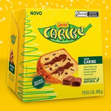 Imagem de Panettone Caribe com Banana e Recheio de Chocolate, Fermentação Natura