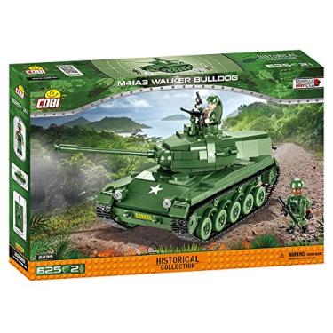 Imagem de TANQUE AMERICANO M41A3 WALKER GUERRA VIETNAM BLOCOS PARA MONTAR COM 625PCS