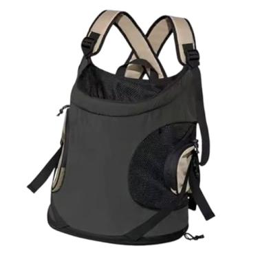 Imagem de Dualoai Bolsa de Transporte para Cães, Mochila para Animais de Estimação, Bolsa de Transporte, Alça Peitoral, Bolsa de Transporte para Animais de Estimação Co, preto