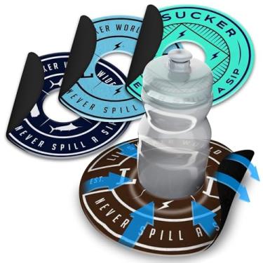 Imagem de Anéis de sucção L'il, suportes para bebidas, nunca derramam um gole, pacote com 4