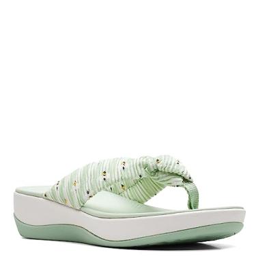 Imagem de Clarks Chinelo feminino Arla Glison, Verde pálido, 42