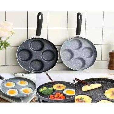 Imagem de Frigideira de café da manhã Lab em ferro fundido para 4 ovos - Lightbe