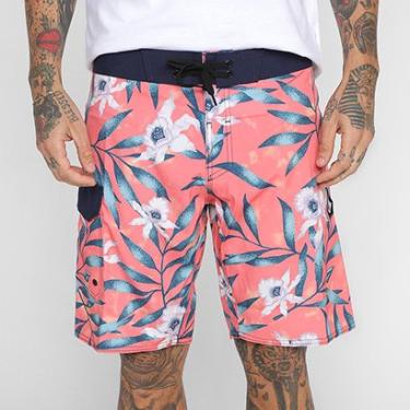 Imagem de Bermuda D'Água Volcom Tropical Floral Masculina-Masculino