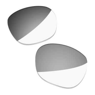 Imagem de LenzProse Lentes de reposição polarizadas de 1,5 mm para óculos de sol inteligentes Ray-Ban Meta Headliner RW4013 50 mm (Gen2), Fotocrômico transparente a preto não polarizado - 1,5 mm, 50mm