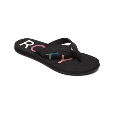 Imagem de Roxy Sandália feminina Vista Flip Flop, Preto, 18