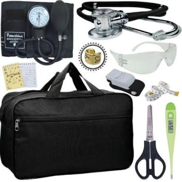 Imagem de Kit Bolsa Aparelho de Pressão Esfigmomanômetro Premium - Love Saúde, P