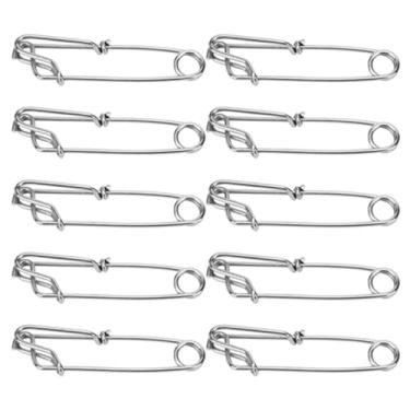 Imagem de Cabides de Ramos de Espinhel de Aço Inoxidável, Clipe de Pressão, Braçadeira de Atum, Equipamento de Pesca, 2,6x100mm para Artes de Pesca