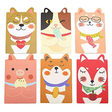 Imagem de Envelope vermelho Outgeek pacote vermelho fofo com bolso para dinheiro vermelho para festival de primavera 2020