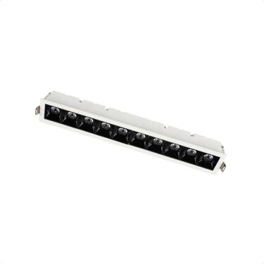 Imagem de Spot De Led Embutir Taschibra Arch Pontual 20w 2700k Bivolt Branco Com Preto