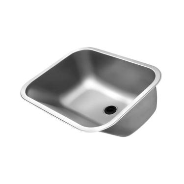 Imagem de Tanque Docol Monobloco 01704604 55x45 Inox Polido