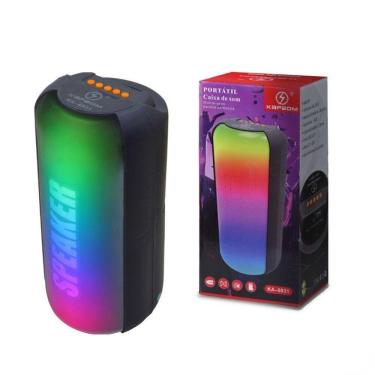 Imagem de Caixa De Som 10w Com Led Rgb Luz De Ritmo Ka-8931