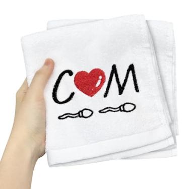 Imagem de CYMTOYPLAY 2 peças de presentes engraçados para namorado, presentes de mordaça para ele, marido, homens, casais, aniversário, lua de mel, aniversário (branco)