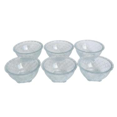 Imagem de Bowls de vidro para sobremesa MABEL RYG6078 VIDRO 6 PEÇAS - MABEL IMPO