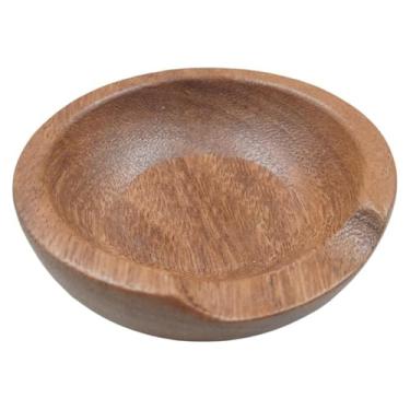 Imagem de Placa de medição de grãos de café de cerâmica, placa de medição, placa de café em pó, placa de medição de feijão de rim, placa de refrigeração, placa indicadora de grão de amostra (madeira sapele