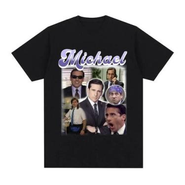 Imagem de Camiseta Michael Scott "Prisão Mike" - The Office - Manga Curta, BR-P,