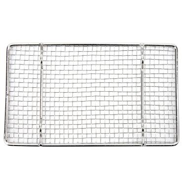 Imagem de Pssopp Grelha de malha, design de separação de óleo, grelha de aço inoxidável à prova de ferrugem para churrasco, culinária japonesa