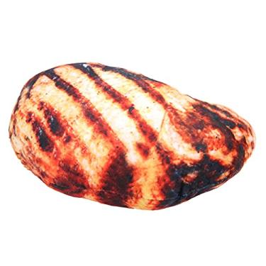 Imagem de Zhjvihx Almofada de Comida de Simulação, Comida Simulada Segura, Macia e Adequada para a Pele, Brinquedo de Pelúcia de de Simulação para o Natal, Dia Dos Namorados, Páscoa, Ação de Graças (Almofada