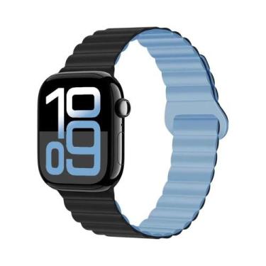 Imagem de Pulseira De Silicone De 49mm 46mm 42mm Para Apple Watch Ultra 2 1 45mm