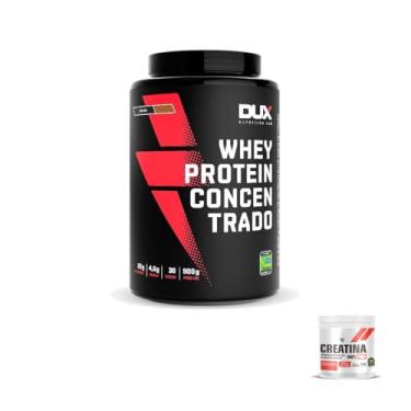Imagem de Kit Whey Protein Concentrado 900g Cookies + Creatina Health Labs 300g