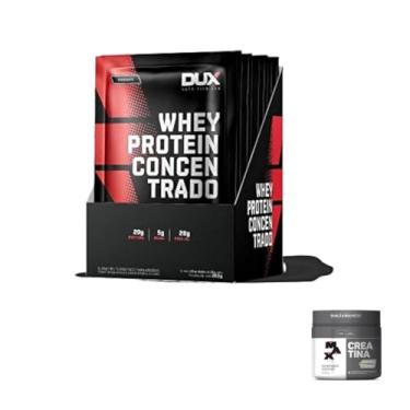 Imagem de Kit Whey Protein Concentrado Sache - Baunilha + Creatina Monohidratada 250g Max Titanium