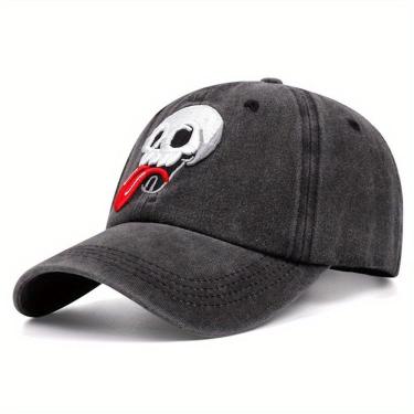 Imagem de Boné de beisebol Skulls Anime Snapback Hat Hip Hop Jeans unissex