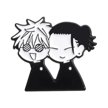 Imagem de Pins De Esmalte De Anime E Desenho Animado, Broches Versão Q Personali