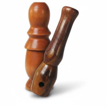 Imagem de 2 Apitos Premium Aracuã Apito Madeira Profissional Tucano - MUndo do M