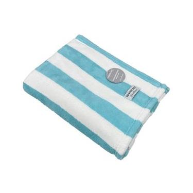 Imagem de Toalha De Praia Power Sec Listrada Verde 80X150cm - Laço Home Verde