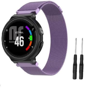 Imagem de Pulseiras magnética em Aço/Inox NSmart compatíveis com Garmin Forerunn