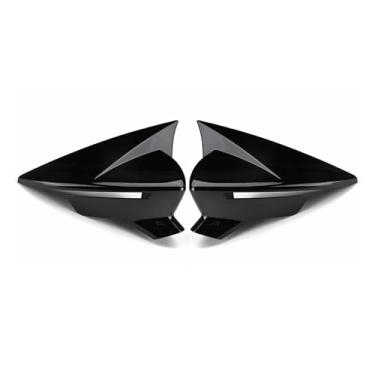 Imagem de VDLJA Capa de espelho retrovisor de carro para SEat Leon MK3 5F St FR Cupra Ibiza Mk5 Arona KJ7 2017-2020, tampas de cobertura de espelho de asa lateral, capa de proteção contra chuva, capa de espelho