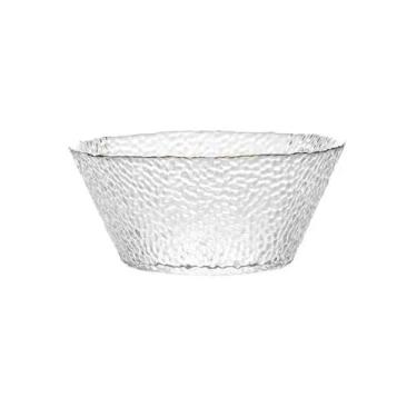 Imagem de Fruteira Tigela de frutas ondulação de água tigela de frutas placa decorativa de vidro casa lanche placa de doces placa de frutas Decoração de mesa(Clear)