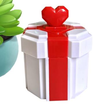 Imagem de Caixas de Embrulho dos Namorados | Pequena Caixa Com Coração - Caixa Porta-Doces para Festas de Natal - para Doces, Chocolate, Joias, Festas de Casamento, Aniversário, Feriados, Mulheres e