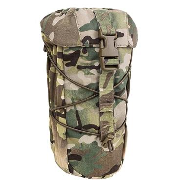 Imagem de Bolsa tática Molle EDC Utility Drawstring Magazine Dump Pouch Pouch Bolsa universal compatível com Molle e cinto