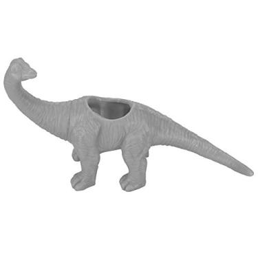 Imagem de GLOGLOW Material de PVC para Decoração de Plantas Artificiais, Design Animal Exclusivo, 22x6x12,5 Cm, para Suculentas de Cacto, Vaso de Flores de Dinossauro para Decoração de Casa e Jardim, Nan
