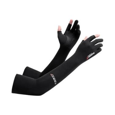 Imagem de Luvas De Ciclismo De Manga Longa Anti-UV Para Homens E Mulheres, Respi