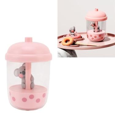 Imagem de Umidificador de Ar Koala Animal, Umidificador de Mesa USB, Capacidade de água 450ml, Umidificador Portátil de Névoa Fria Com Tecnologia de Redução de Ruído para Casa (Rosa)