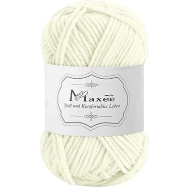 Imagem de 50 g tecido à mão, multicolorido, fio acrílico para tricô, crochê e artesanato, lã macia para iniciantes, cachecol, tricô experiente