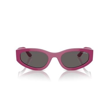 Imagem de Óculos de Sol Vogue Eyewear 0VO5585S 316087 Tam 54 / Rosa - Lentes Preto