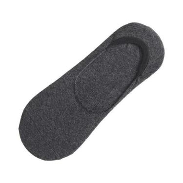 Imagem de Meias Invisíveis Para Homens, Respirável, 5 Pares, Antiderrapante, Mei