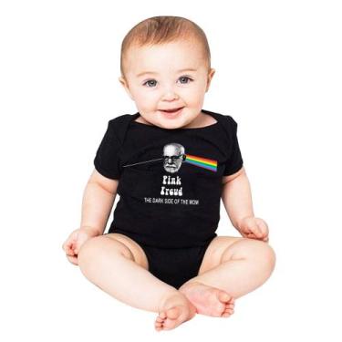 Imagem de Body infantil rock Pink Freud estampa exclusiva - LADO B ROCK CAMISETA