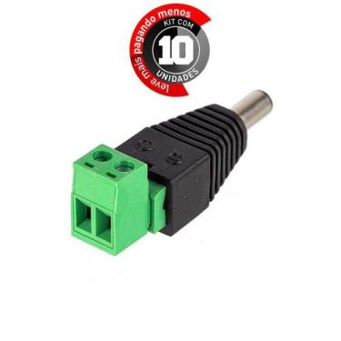 Imagem de Adaptador Borne Plug P4 Macho - Kit Com 10 - Cirilo Cabos