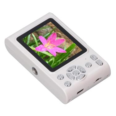 Imagem de TOPINCN Câmera Digital, 48MP FHD 1080P Vídeo 16X Zoom Anti Shake Câmera Portátil Com 11 Filtros Fotografia Cronometrada Detecção de Movimento, para Adultos Crianças Iniciantes (Branco)