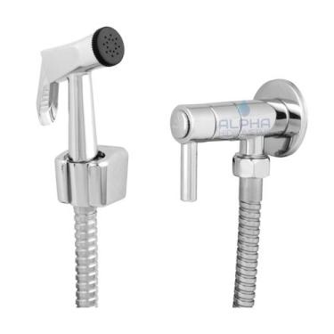Imagem de Ducha Higiênica Banheiro Vol. C-72 Cromado  Mangueira 200Cms - ALPHA H