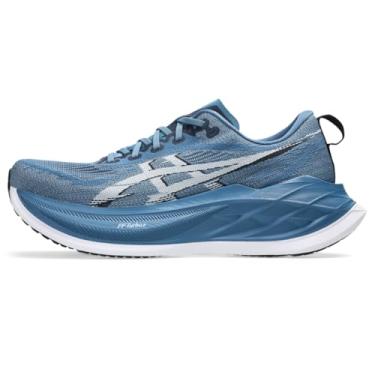Imagem de ASICS Tênis de corrida unissex adulto SUPERBLAST, Mar de inverno/branco, 13.5 Women/12 Men