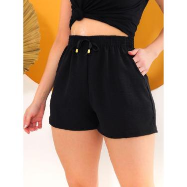 Imagem de Shorts Feminino Saida de Praia Tecido Duna com Bolso-Feminino